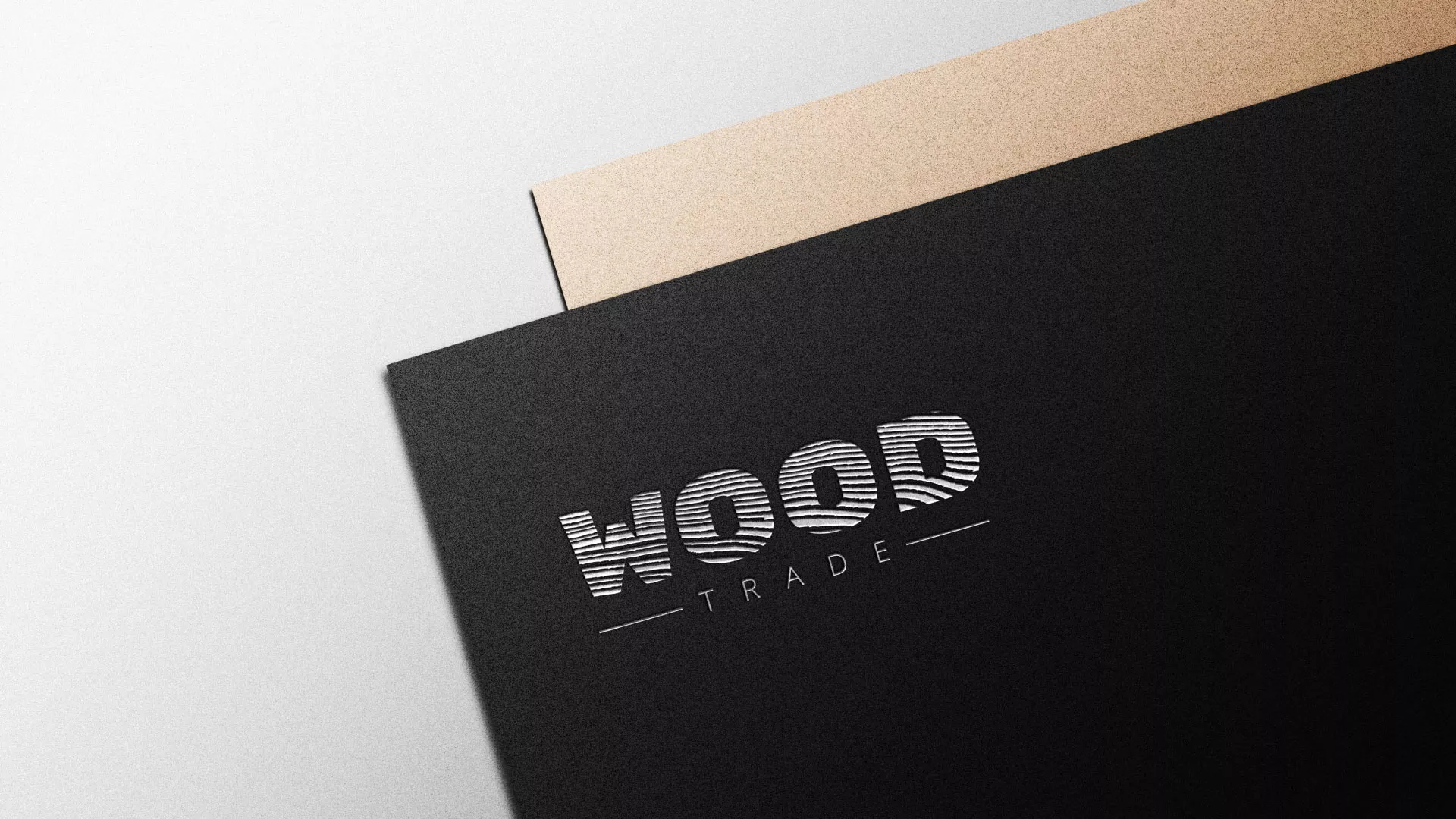 Разработка логотипа для компании «Wood Trade» в Козловке